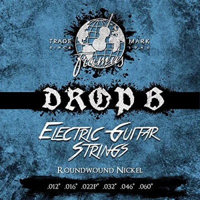 Abbildung von Framus Blue Label E Gitarrensaiten Drop Bb und A .012 .060