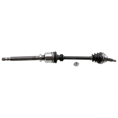 Abbildung von FEBI BILSTEIN 182884 Antriebswelle Vorderachse rechts mit Mutter DACIA: Sandero I, Logan I MCV, Limousine, RENAULT: CLIO 3