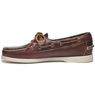 Abbildung von Sebago Docksides Portland Bootsschuh Damen brown. Größe 40