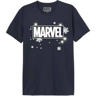 Abbildung von Marvel Herren Memarcots273 T Shirt, Marineblau, 56