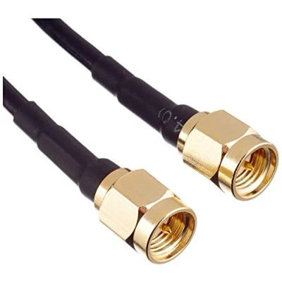 Abbildung von Delock Antennenkabel SMA Stecker zu LMR/CFD100 5 m low loss