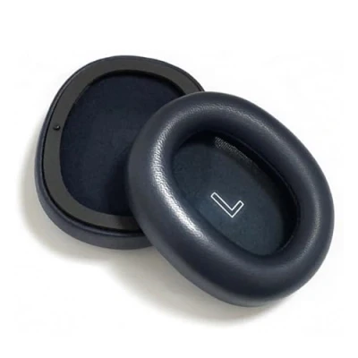 Abbildung von Levigo Ersatz Ohrpolster aus weichem Schaffell, Geräuschisolierung, kompatibel mit Bang&amp;Olufsen Beoplay H95 ANC, magnetische Headset Reparaturteile, Ohrpolster, Blau
