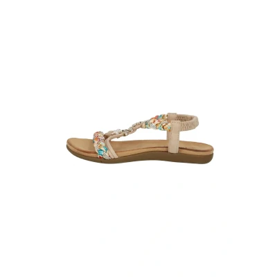 Abbildung von Palado Ninralla Riemensandalette, Damen, Größe: 36, Beige Schuhe