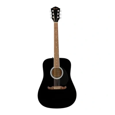 Abbildung von Fender Westerngitarre, FA 125 Dreadnought Black, Westerngitarren, Gitarren, Black Westerngitarre