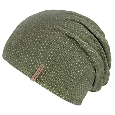Abbildung von CHILLOUTS Damen Geneva Hat Longbeanie, Olive, Einheitsgröße EU