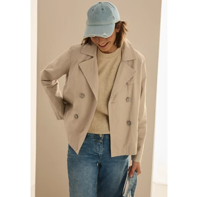 Abbildung von Cecil Kurze Blazer, Damen, Größe: Large, Beige