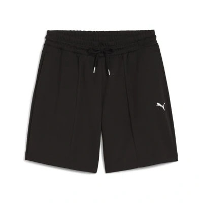 Abbildung von Puma Wardrobe Relaxed FIT 8&quot; Jogginghose, Damen, Größe: Large, Black