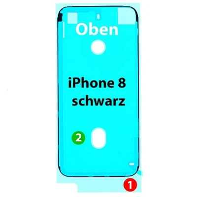 Abbildung von NG Mobile Klebefolie Display für Apple iPhone 8 Klebepad Kleberahmen Klebestreifen Handy Rahmen Kleber Dichtung Sticker Smartphone