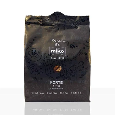 Abbildung von 48 x Miko Kaffee Forte 65g Pouch Gemahlener Pillow Bag