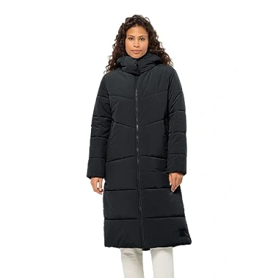 Abbildung von Jack Wolfskin Karolinger LONG COAT W Wintermantel, Damen, Größe: Large, Phantom