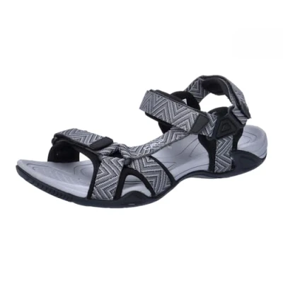 Abbildung von CMP Herren Hamal Hiking Sandal Sportsandalen, Grau Schwarz, 44 EU