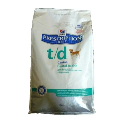 Abbildung von 10kg Hills Prescription Diet t/d Trockenfutter Hund (Zhnen und Zahnf...