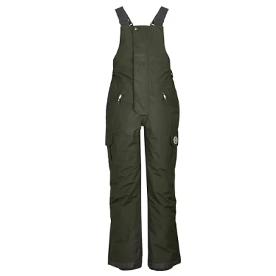 Abbildung von killtec Jungen Skihose/Funktionslatzhose mit Schneefang und Kantenschutz KSW 406 BYS SKI PNTS, dunkeloliv, 128, 42089 000