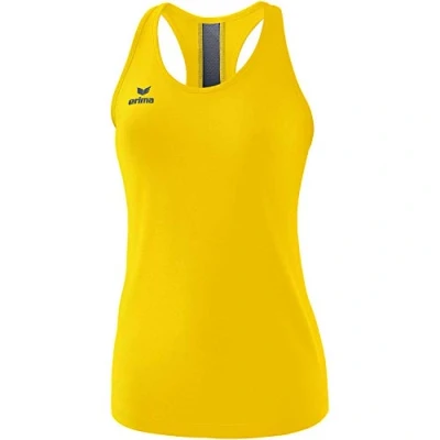 Abbildung von Erima Damen Squad Uni Tanktop, Gelb/Schwarz/Slate Grey, 44