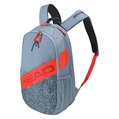 Abbildung von HEAD Unisex Erwachsene Elite Backpack Tennistasche, grau/orange, One Size