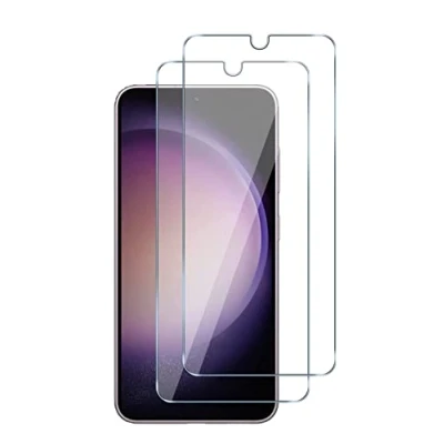 Abbildung von Cracksin Panzerfolie kompatibel mit Xiaomi Redmi Note 10 / 10s [2 Stück] Displayschutzfolie [kein Glas] 100% Fingerabdrucksensor Nano Glas 9H