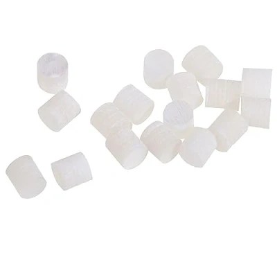 Abbildung von Musiclily Pro 2mm Natürliche Mother of Pearl Gitarren Griffbrett Inlay Dots, White (20er Set)
