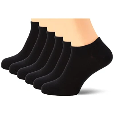 Abbildung von Nur Die 6er Pack Sneaker Socken aus weicher &amp; atmungsaktiver Baumwolle Kurzzsocken Damen