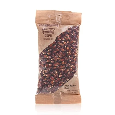 Abbildung von ZaraMama Rich Ruby Red Popcorn 90g Frei von Gentechnik, Menge:3 Stück