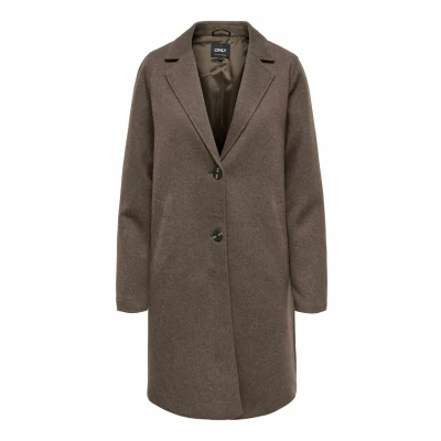 Abbildung von ONLY Onlsedona LIFE Carrie OTW Klassischer Mantel, Damen, Größe: XS, Hot fudge