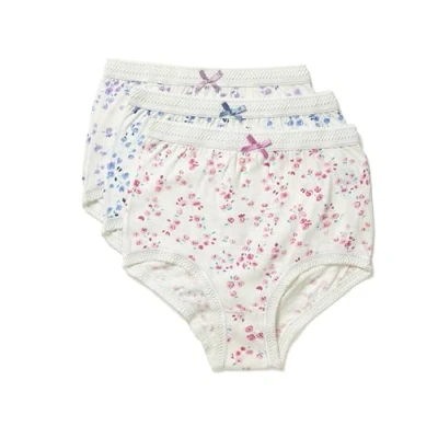 Abbildung von Marlon Damen Elizabeth Taillenslip, Mehrfarbig (cremefarbener Boden) Print Boden), 40 (3er Pack)