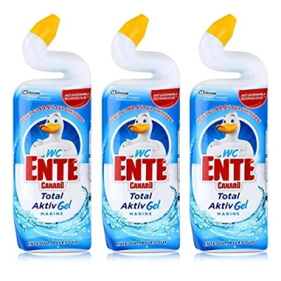 Abbildung von 3x WC Ente Aktiv Gel Reiniger Marine 750 ml