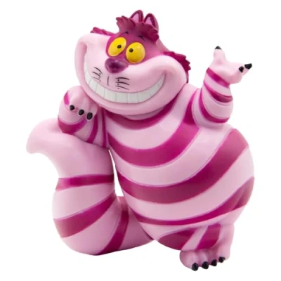 Abbildung von Bullyland 11401 Spielfigur Grinsekatze aus Walt Disney Alice im Wunderland, ca. 7,3 cm, detailgetreu, ideal als kleines Geschenk für Kinder ab 3 Jahren