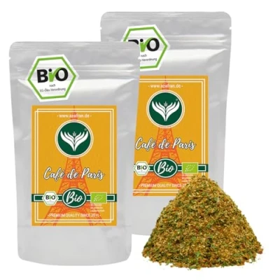 Abbildung von Azafran Bio Cafe de Paris Gewürz für Butter oder Sauce, Dip Gewürzzubereitung 500g