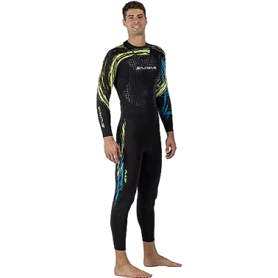 Abbildung von SALVIMAR Flash Fluyd Wetsuit, schwarz/grün, S