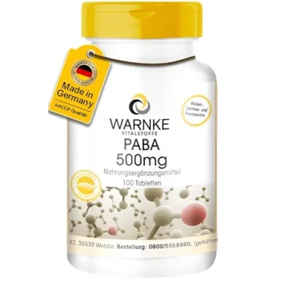 Abbildung von PABA 500 mg Tabletten 100 St