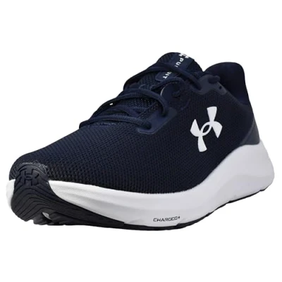 Abbildung von Under Armour Charged Pursuit 4 Herren Sneaker, Midnight Navy/Midnight Navy/White, 44.5 EU