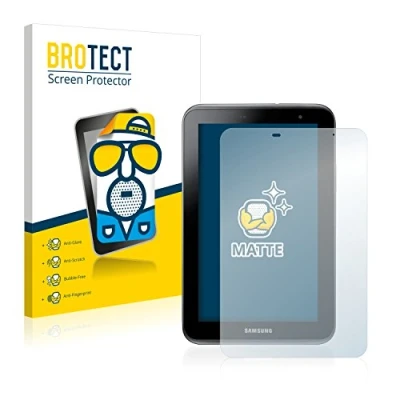 Abbildung von BROTECT Entspiegelungs Schutzfolie für Samsung GT P3110 (2 Stück) Matte Displayschutz Folie, Anti Reflex, Fingerprint
