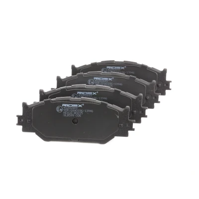 Abbildung von RIDEX 402B0449 Bremsbelagsatz Vorderachse exkl. Verschleißwarnkontakt LEXUS: IS 3, 2, C