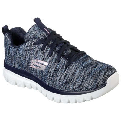 Abbildung von Skechers Sneaker &quot;Graceful Twisted Fortune&quot;, mit Memory Foam, Freizeitschuh, Halbschuh, Schnürschuh