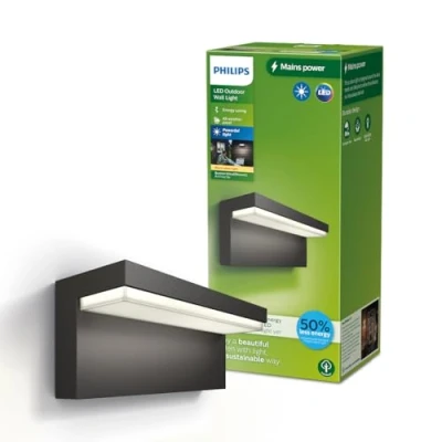 Abbildung von Philips Außen Wandleuchte Lighting Bustan 8720169257252 LED Außenwandleuchte 3.8 W