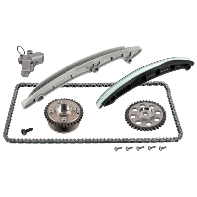 Abbildung von FEBI BILSTEIN 184036 Steuerkettensatz Zahnkette, Kette geschlossen VOLKSWAGEN: Tiguan I, Scirocco III, Eos, SKODA: Rapid Spaceback, Schrägheck