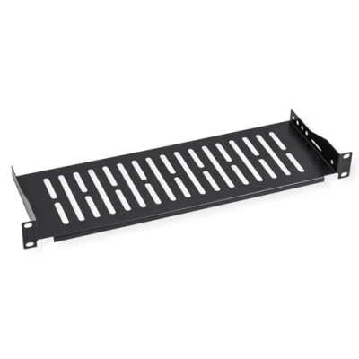 Abbildung von VALUE 19&quot; Geräteträger, 485 x 150mm, max. 10 kg, schwarz