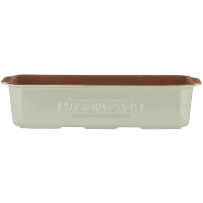 Abbildung von Mason Cash Brotbackform, Steingut, ideal für Lasagne, Aufläufe, Kuchen, 900 ml