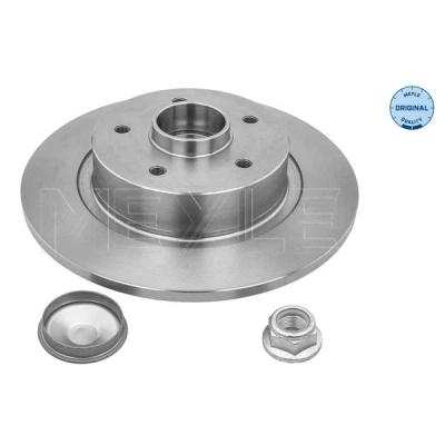 Abbildung von MEYLE 16 15 523 4111 Bremsscheibe Hinterachse 270 10 5 108 voll mit integriertem Radlager, ABS Sensorring RENAULT: SCENIC 2, MEGANE 2 Kombi