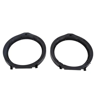 Abbildung von magideal 2 schwarz 16,5 cm Autoradio Einbaurahmen Lautsprecher Spacer Adapter Ringe für Honda Civic, Accord, CRV, Fit, City