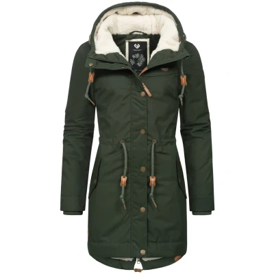 Abbildung von Ragwear Ymcanny Wintermantel, Damen, Größe: XS, Dark olive