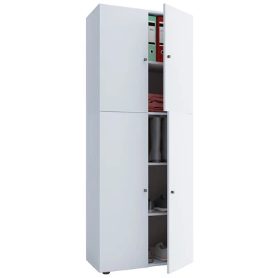 Abbildung von my home Kleiderschrank Lona / Weiss