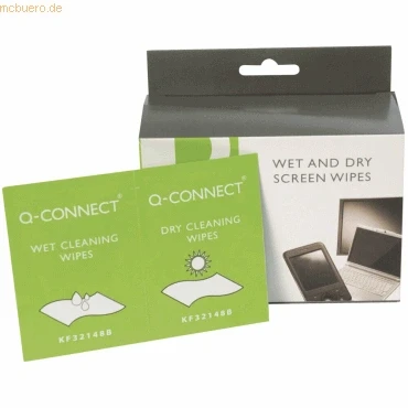 Abbildung von Connect PC Reinigungstücher VE=20 Stück
