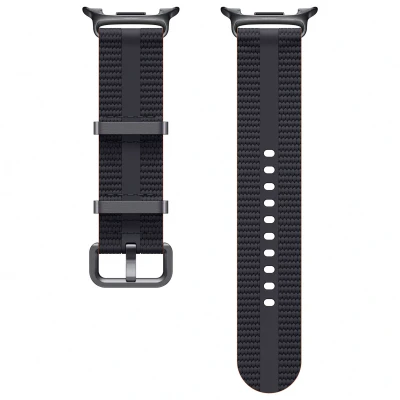 Abbildung von Original Watch8 Athleisure Band für das Galaxy Watch 8 S/M Graphite Armband Stoff Samsung Grau