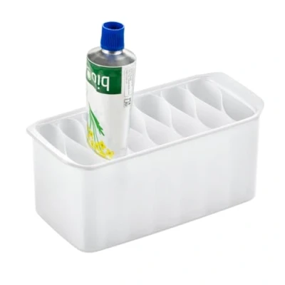 Abbildung von Betty Bossi Küchenorganizer Set Tuben Aufbewahrungsbox Kühlschrank Organizer Kosmetik weiß, die clevere Ordnungshilfe, Küche, Bad und mehr