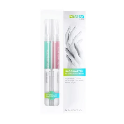 Abbildung von Vitabay Nagelhärter Duo Set 2X2 ml