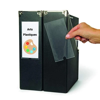 Abbildung von 3L Beschriftungsfenster/10345 62x150mm transparent Inh.6