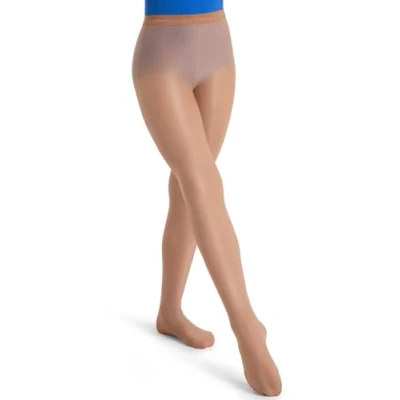 Abbildung von Capezio Ultra Shimmery Footed Tight, Suntan, Small