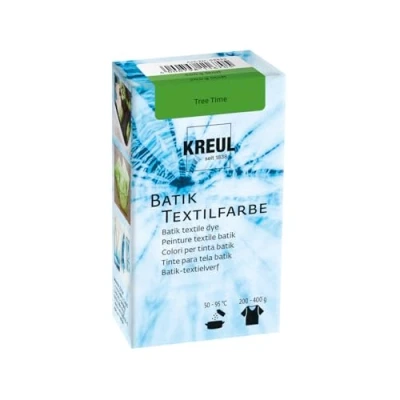 Abbildung von KREUL 98532 Batik Textilfarbe Tree Time, 70 g, Farbpulver zum Batiken und Färben von Textilien