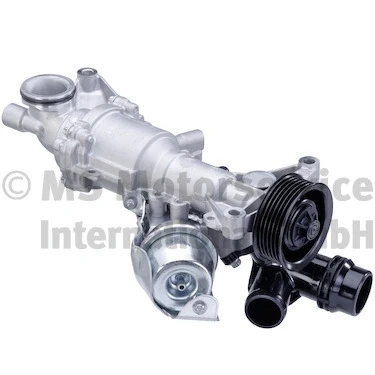 Abbildung von PIERBURG 7.10942.12.0 Wasserpumpe mit Dichtring pneumatisch Kunststoff 68mm MERCEDES BENZ: C Klasse T modell, E Limousine, Limousine